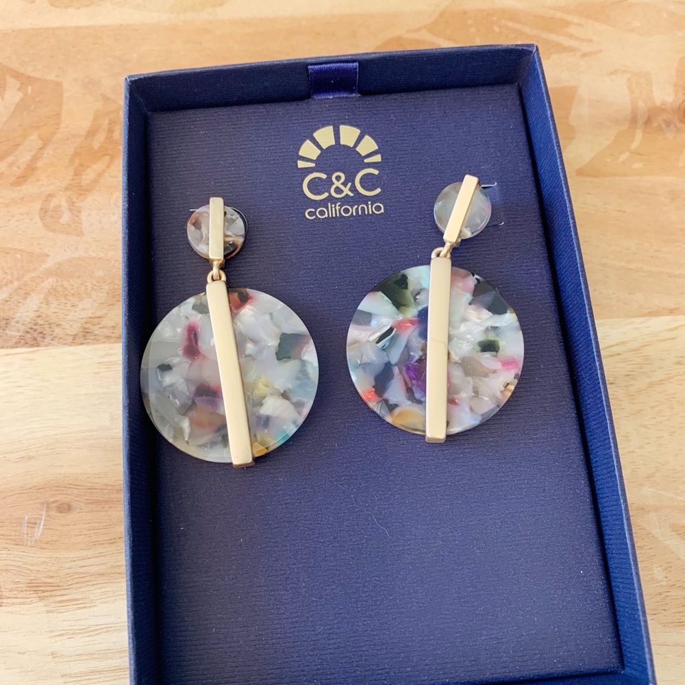 C&C California Earrings NWB